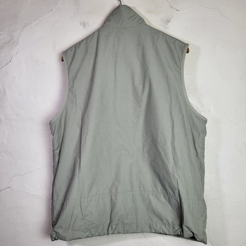Marks Spencer Mens Medium Utility Vest Sleeveless Jacket Stone Hiking Fishing - Picture 12 of 14