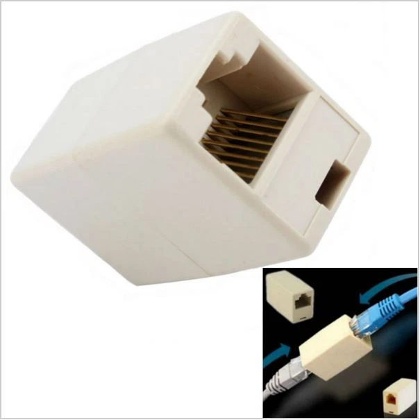 SEMATRONIK Prolongateur Rallonge RJ45 Reseau Ethernet Femelle Neuf, livré en 48h Gratuit !
