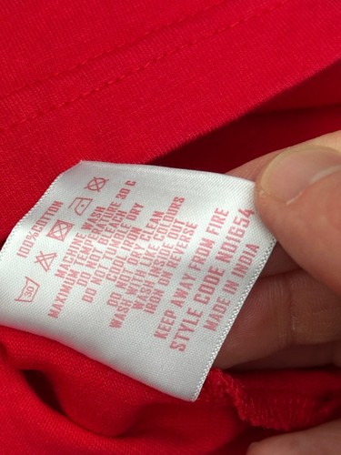 Arsenal FC 1977 Home Heritage T-Shirt Jersey | Mens Adult Small Football Top - Picture 7 of 8