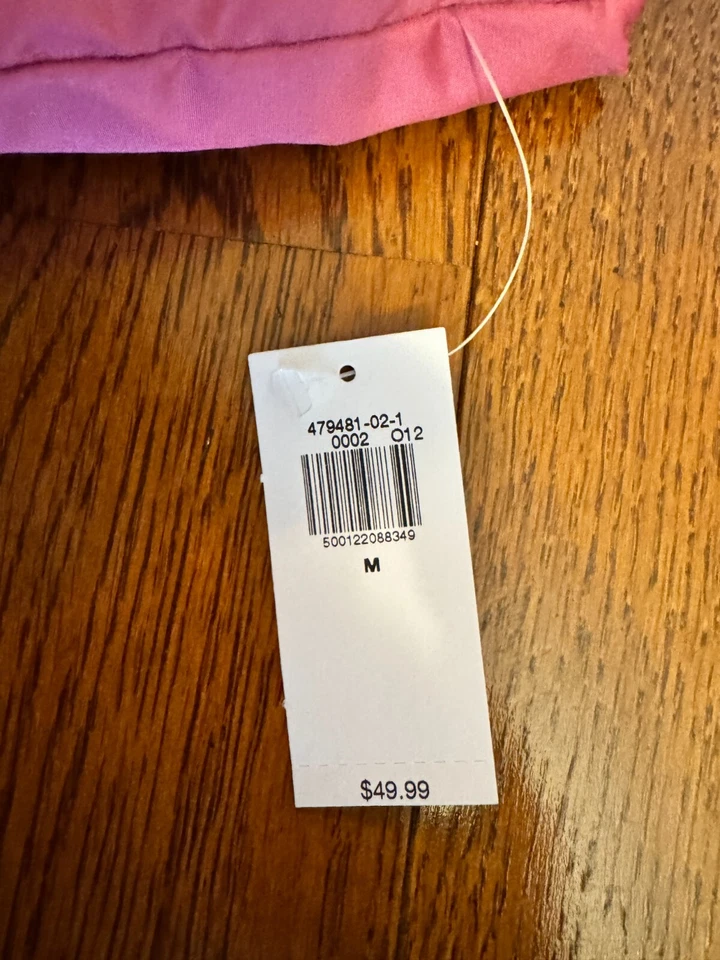 NWT - Old Navy Puffer Vest - Pink Size Medium - Style 479481 -02-1 - Image 2 of 4