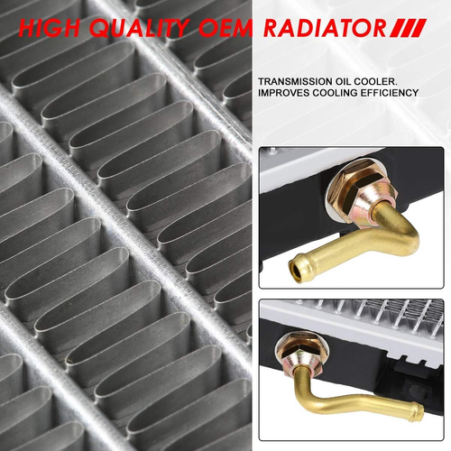 DPI 2617 Factory Style 1-Row Cooling Radiator Compatible with Mitsubishi Outland - Picture 4 of 6