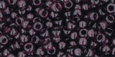 8/0, Toho Seed Beads, 6C, TRANSPARENT AMETHYST, 10 grams, TR-08-6C