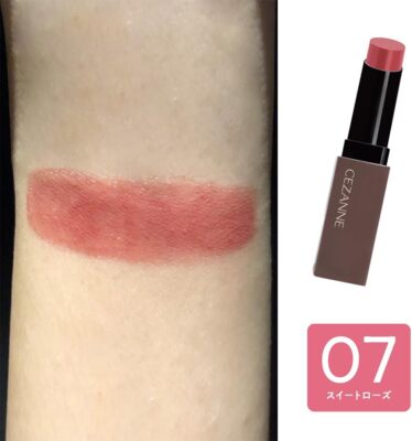 Cezanne Lip Color and Glossy Lips 3.7g With 8 Colors Made In