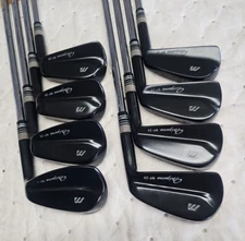 MIZUNO MP 29 3-PW CUSTOM BLACK NITRIDE NEW S300 MCC PLUS 4 GRIPS