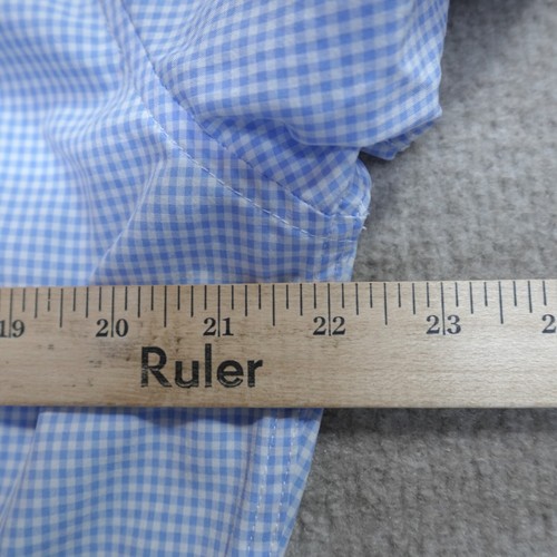 State and Liberty Shirt Large Blue Performance 4 Way Stretch - Picture 7 of 7