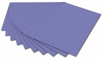 Tonpapier 50X70Cm Veilchenblau, 10 St.