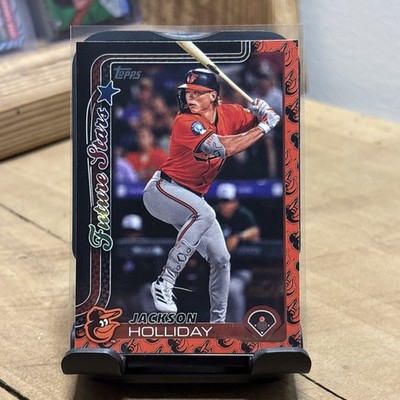 2025 Topps Series 1-Future Stars Jackson Holliday #220 Team Color -Orioles