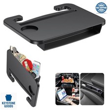 2-in-1 Steering Wheel Desk Tray Car Table Laptop Holder Seat Gap Filler