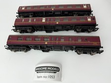 HORNBY R4229 THE PINES EXPRESS COMPLETE 3-COACH SET USED UNBOXED SEE IMAGES
