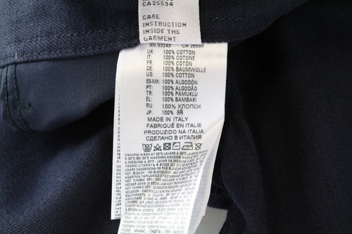 DIESEL Dagh-XP 084ZF Men Jeans W32/L32 Straight Relaxed Blue Pure Cotton * - Picture 6 of 9