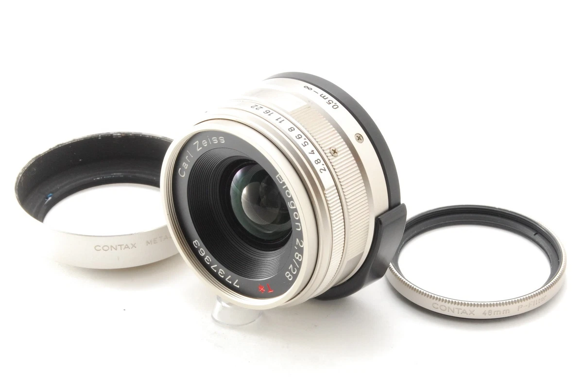Contax ZEISS Biogon T* 28mm Focal Camera Lenses for sale | eBay