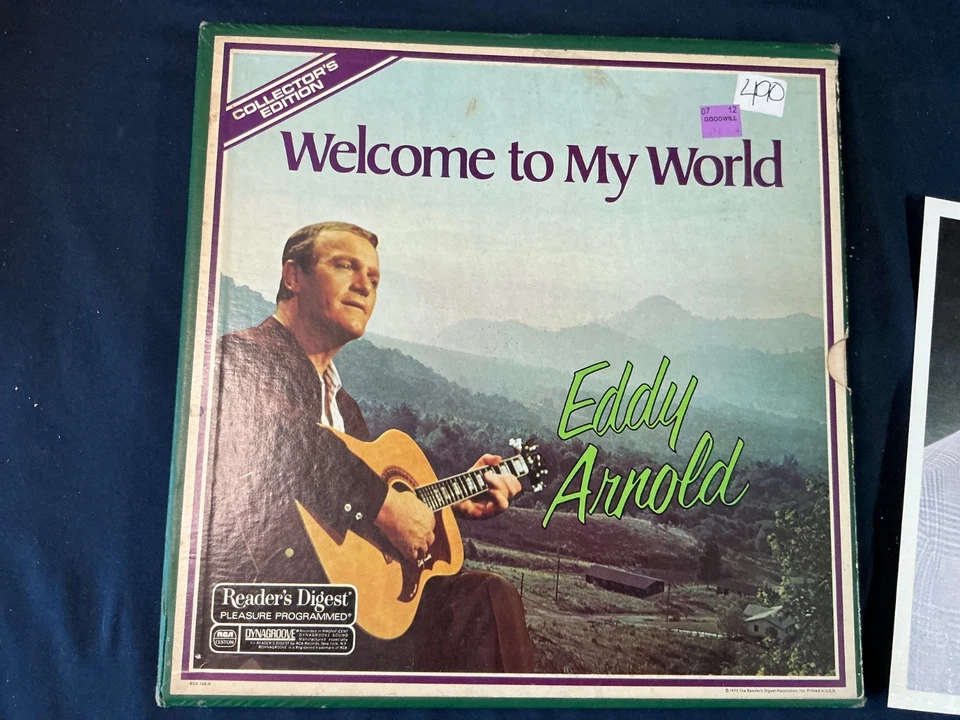 EDDY ARNOLD 6LP Box Set Welcome To My World 1975 Collectors Ed. RDA 168-A SIGNED Foto 2 de 4