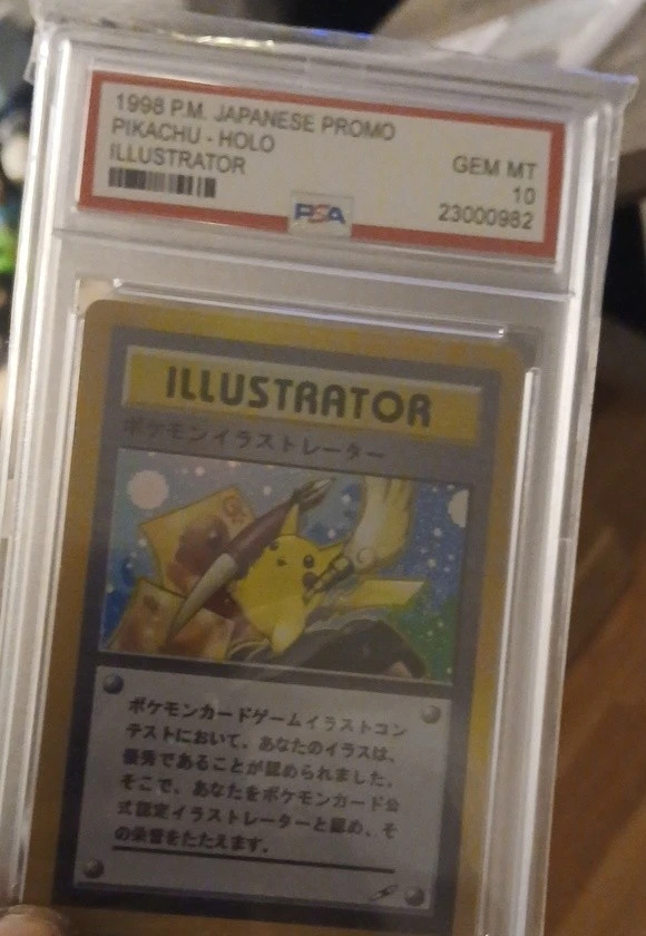 Pokemon Illustrator Holo