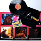 PRISTINE ORIGINAL 1973 PINK FLOYD DARK SIDE OF THE MOON VINYL LP POSTER STICKER