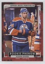 2015-16 Upper Deck Portfolio Rookie Color Photos Jujhar Khaira #204 0o9