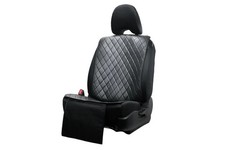 Genuine SNAPSHADES Diamond Seat Protector - Black