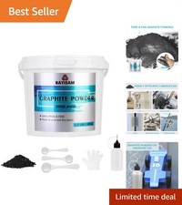 1.5 LBS Pure Graphite Powder: High-Temperature Lubricant for Locks  Machinery