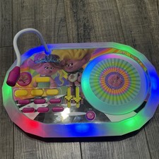 Trolls 3 DJ Trollex Party Mixer Mic Turntable Light-Up Effects Pre-Loaded Music