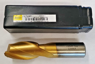 MHC 7/8x3/4x1-1/2 Loc HSS Interstate End Mill Tin 2 FL