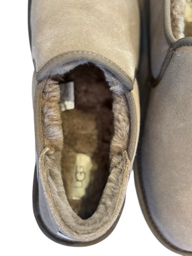 UGG Mens Kenton Slipper 3010 Oyster Size 12 NEW No Box - Picture 8 of 12