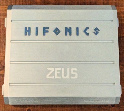 Hifonics Zeus ZRX1216.1D, Mono Amp With Bass Knob, 400W @4Ω, 600W @2Ω, 1200W @1Ω