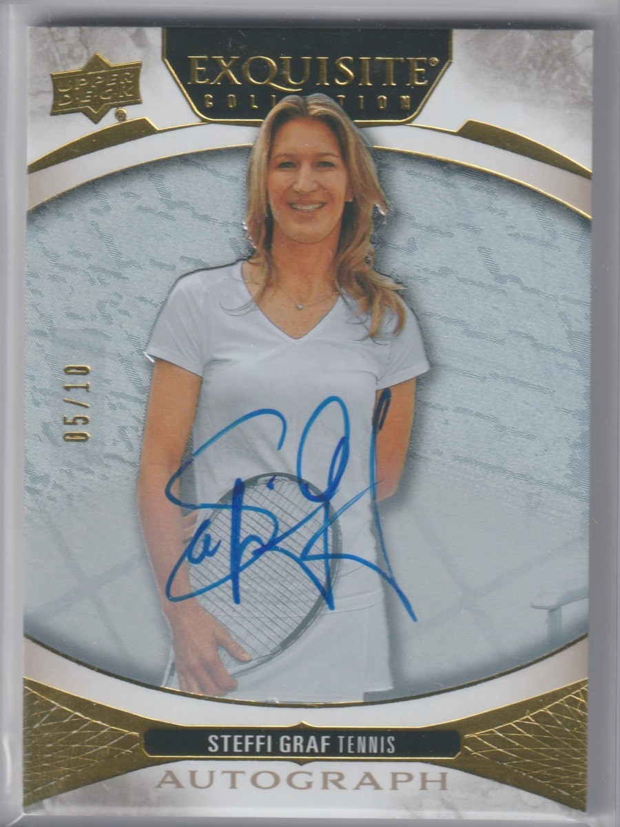 2025 STEFFI GRAF AUTO 5/10 UD GOODWIN CHAMPIONS EXQUISITE GOLD