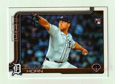 2025 Topps Update Bailey Horn Rookie Golden Mirror US162  SSP Detroit Tigers