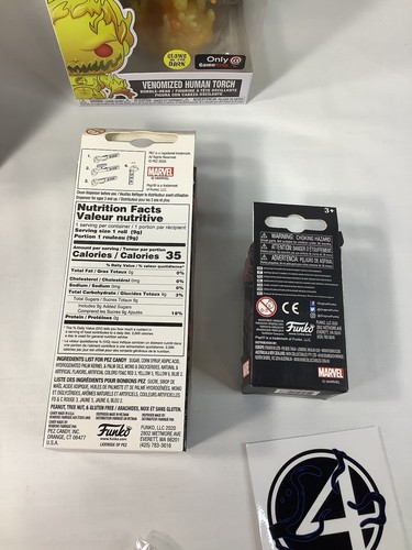 Venomized Human Torch - GameStop Exclusive Fantastic Four Venom Funko Pop! #691 - Picture 10 of 15