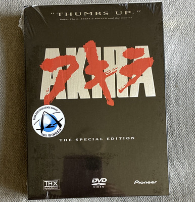 Akira Special Edition DVD Pioneer Otomo Widescreen Subtitles Remastered 124m