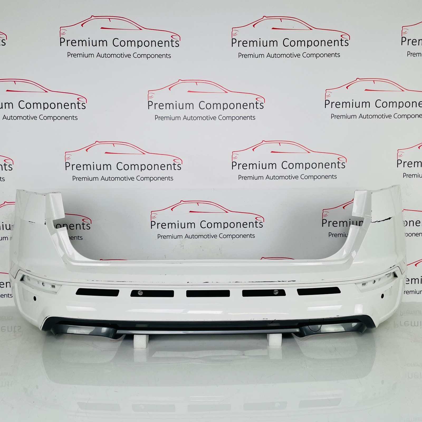 Seat Ateca Cupra Rear Bumper Sport FR Genuine White 575807521F | / 2018 - 2022