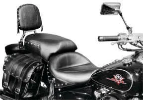 Mustang Wide Touring Asiento de una pieza - Tachonado Motocicleta Bicicleta de calle 75266 Foto 4 de 4