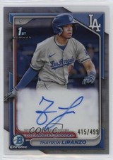 2024 Bowman Chrome Prospect Auto Refractor /499 Thayron Liranzo #CPA-TL Auto