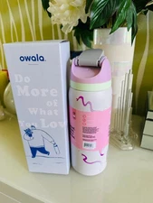 Pretty in Pink – Owala 32oz FreeSip Tied & True Bows CollectionPretty in Pink –