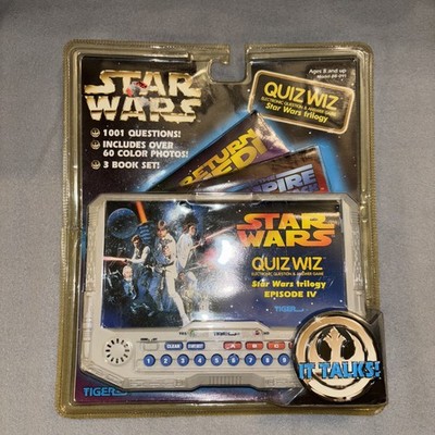 Star Wars Tiger Electronics Quiz Wiz Original Trilogy - Factory Sealed Vintage
