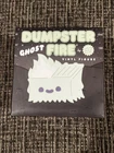 100% Soft Dumpster Fire Ghost Art Vinyl Figure Spooky Kawaii Halloween Signed
