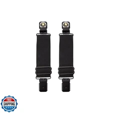 GARGOYLE BELLS Adjustable Boot Clips for Motorcycle Riding, Black Boot Straps