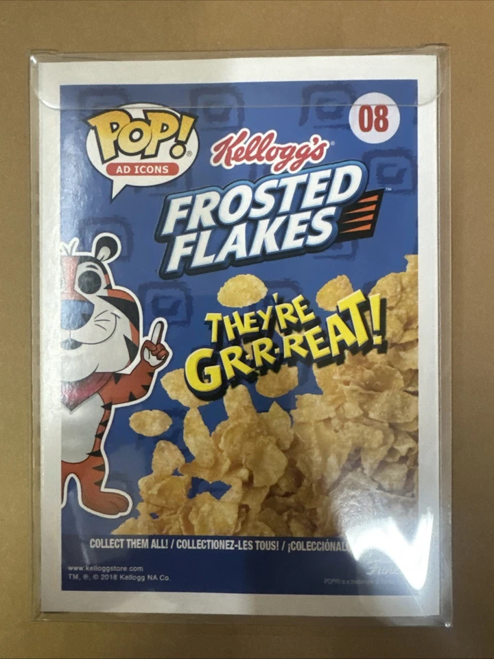 Funko Pop! Vinyl: Ad Icons Tony the Tiger (Flocked) Funko (Exclusive) #8 NIB R7 - Image 2 of 2