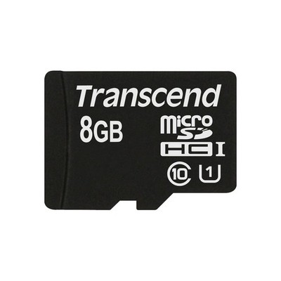 SD microSD Card   8GB Transcend SDHC UHS1 (ohne Adapter)