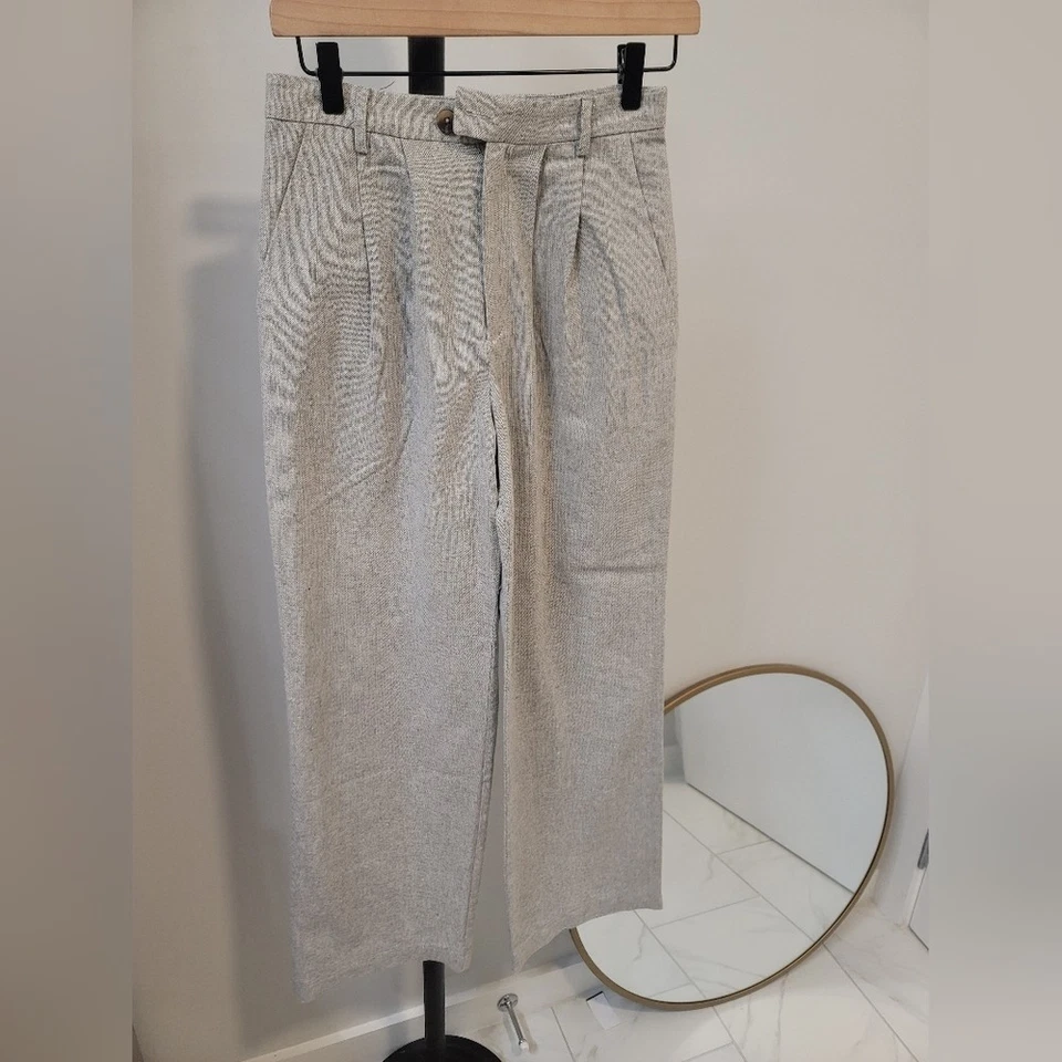 Pantalones de pierna ancha Reformation Mason talla 4 P Foto 2 de 4