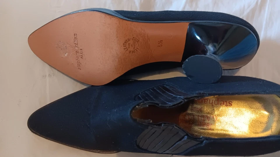 Botines negros vintage años 90 Jean Paul Gaultier para Stephane Kelian talla 38 8 Foto 4 de 4