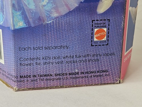 1983 Barbie Crystal Ken Puppe #4898 Mattel Vintage Spielzeug in Box - Bild 9 von 13