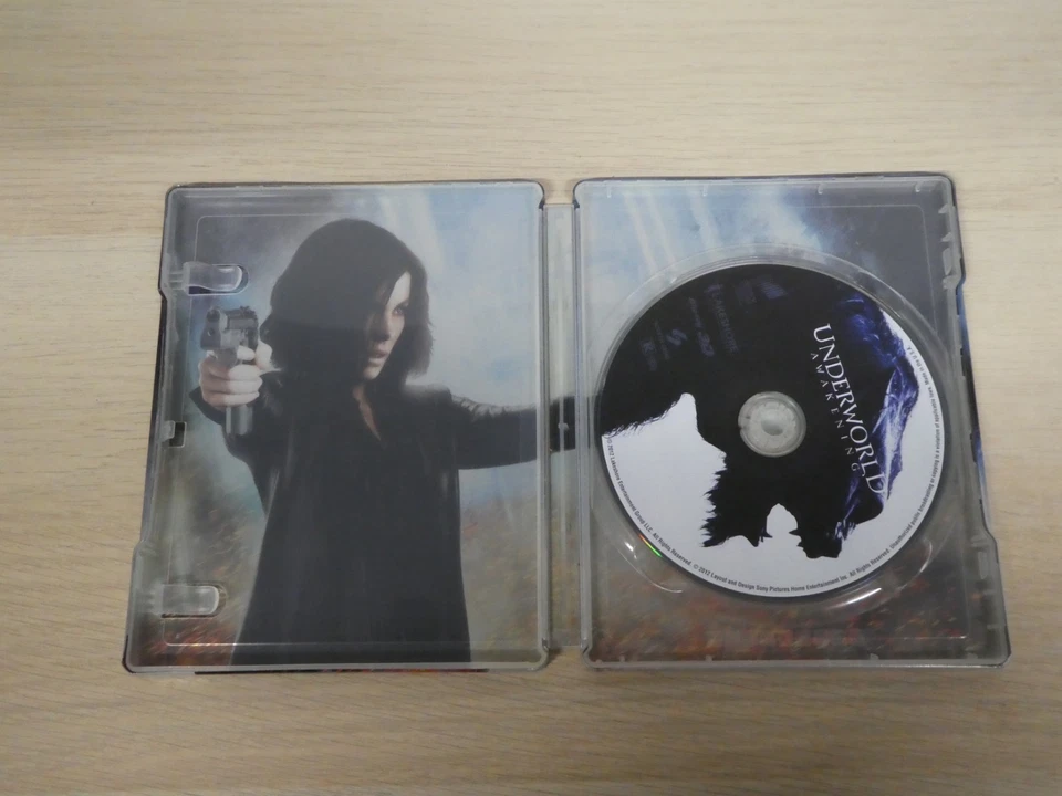 Underworld Awakening 3D Blu Ray Steelbook 2012 Exclusive Limited Edition Foto 2 de 4