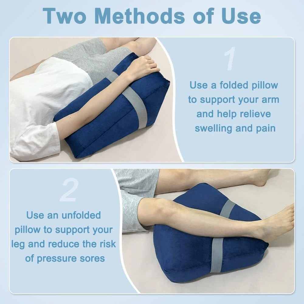 Arm Elevated Pillows Foam Elevating Wedge Elbow Pillows for Broken Arm Surgery  Recovery Arm Elevating Pillows - AliExpress