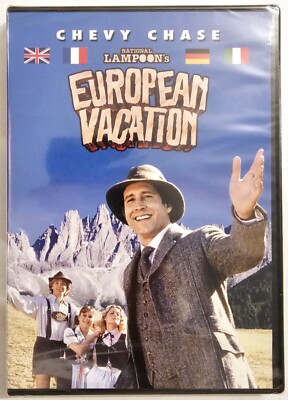 NATIONAL LAMPOON'S EUROPEAN VACATION CHEVY CHASE DVD BRAND NEW FAST SHIPPING 