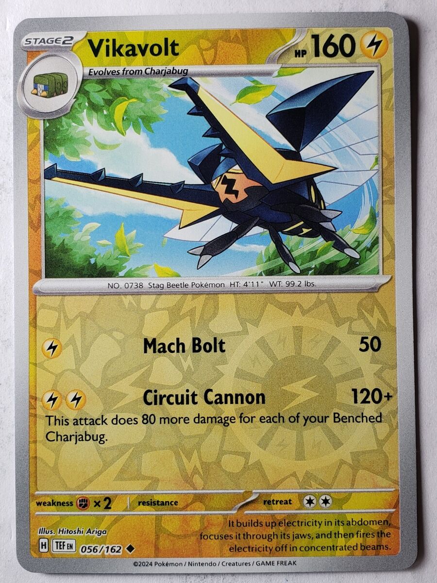 REVERSE HOLO Vikavolt 056/162 NM / M - Temporal Forces REVERSE HOLO Vikavolt 056/162 NM / M - Temporal Forces
