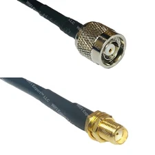 RFC240UF RP-TNC MALE to SMA FEMALE RF Cable FAST-SHIP LOT