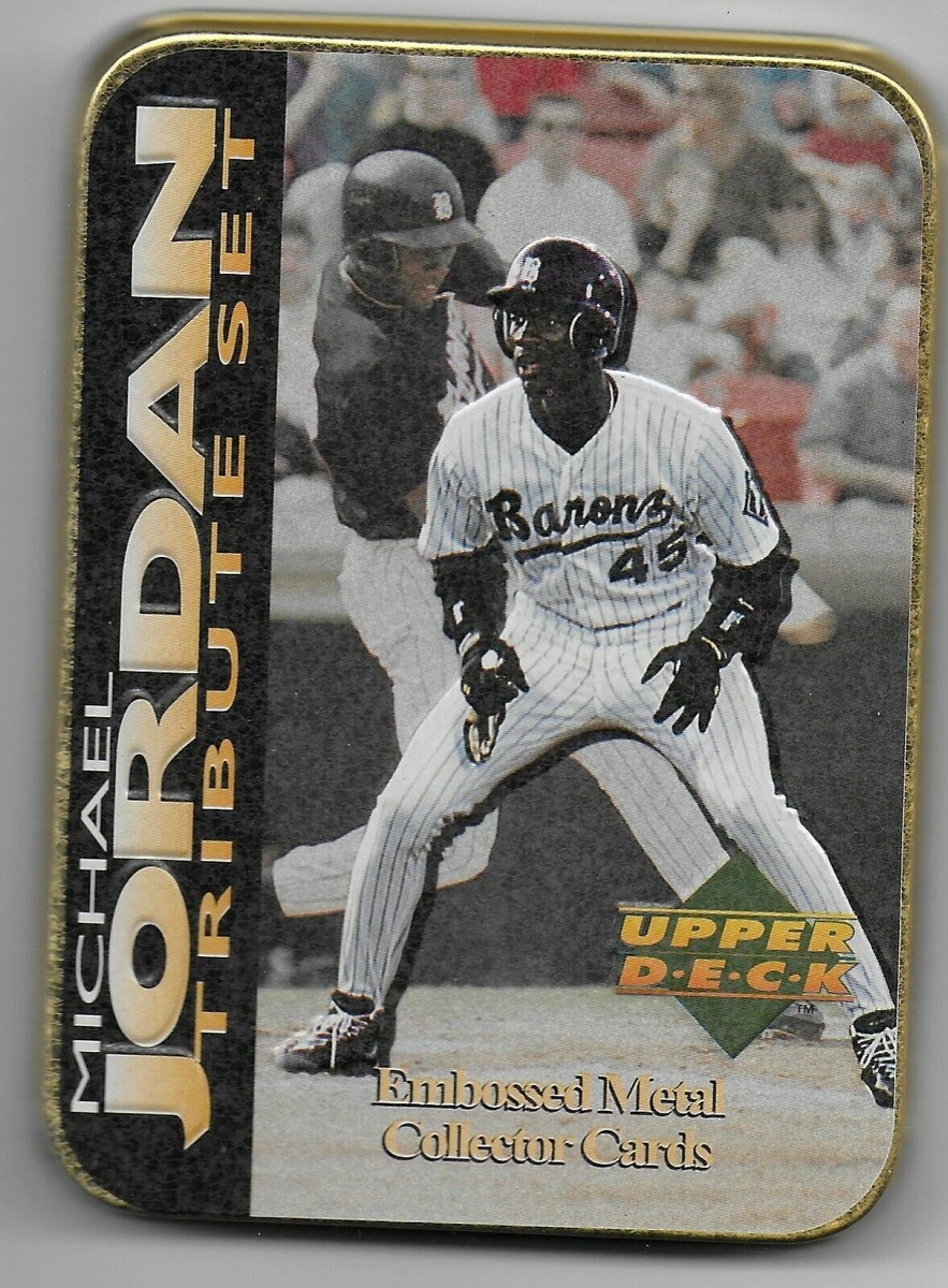 Michael Jordan 1995 Upper Deck Embossed All Metal 5 Card Set
