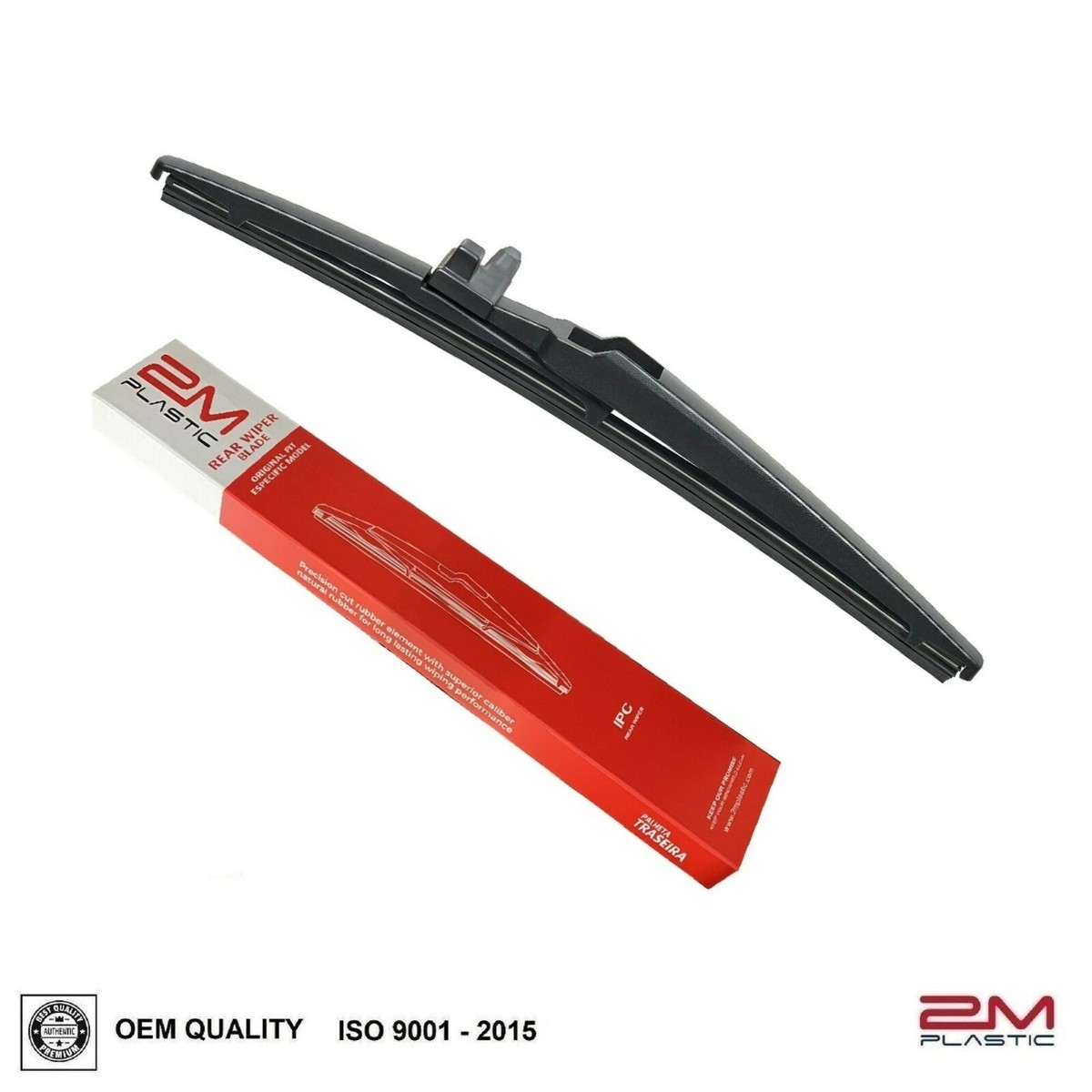 Front & Rear Wiper Blade Set For Toyota 4Runner (2010-2021) – 3-Piece, 20"+24"+12", Easy Installation 3 thumbnail image