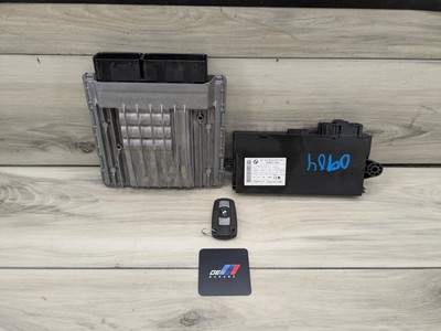OEM BMW E92 E93 DME ECU CAS3 Engine N51 Control Unit Computer Key MSV80 SET AT