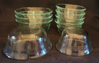 Set of 9 Corning Pyrex 3 Ring Green Glass Custard Ramekins - VTG 5-6 oz/ 4-10oz — photo 7